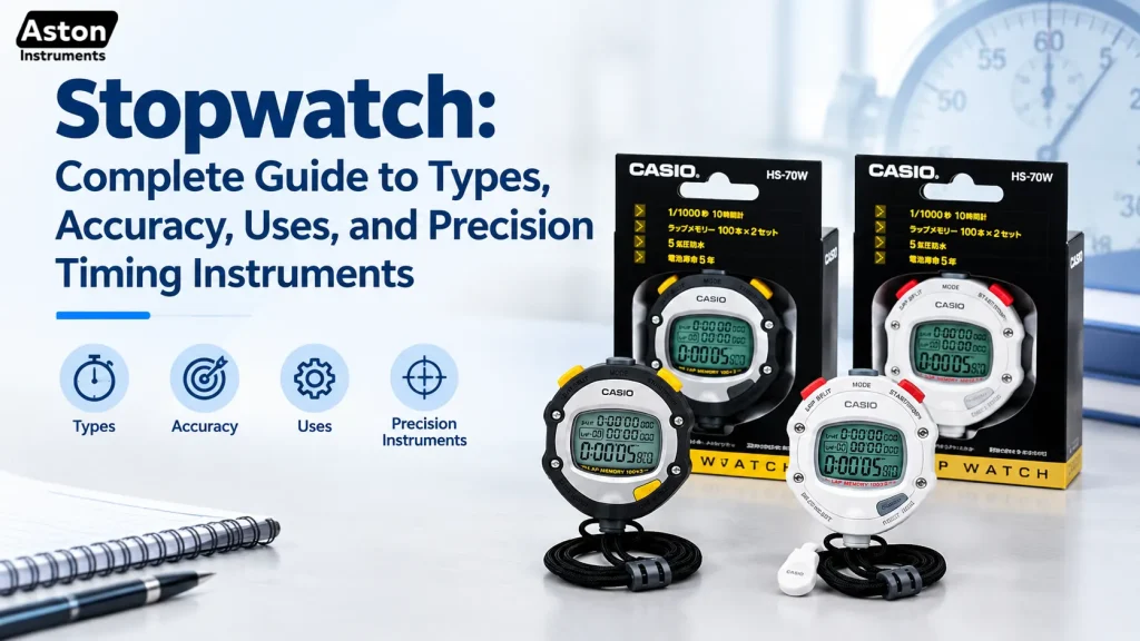Stopwatch: Complete Guide to Types, Accuracy, Uses, and Precision Timing Instruments