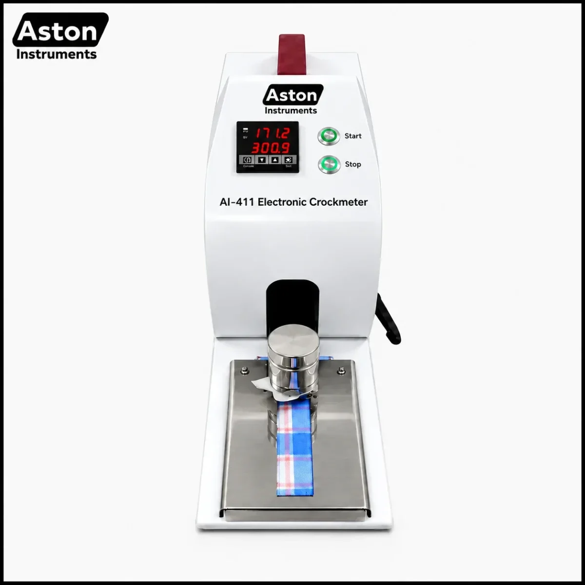 electronic crockmeter ai-411 rubbing fastness tester