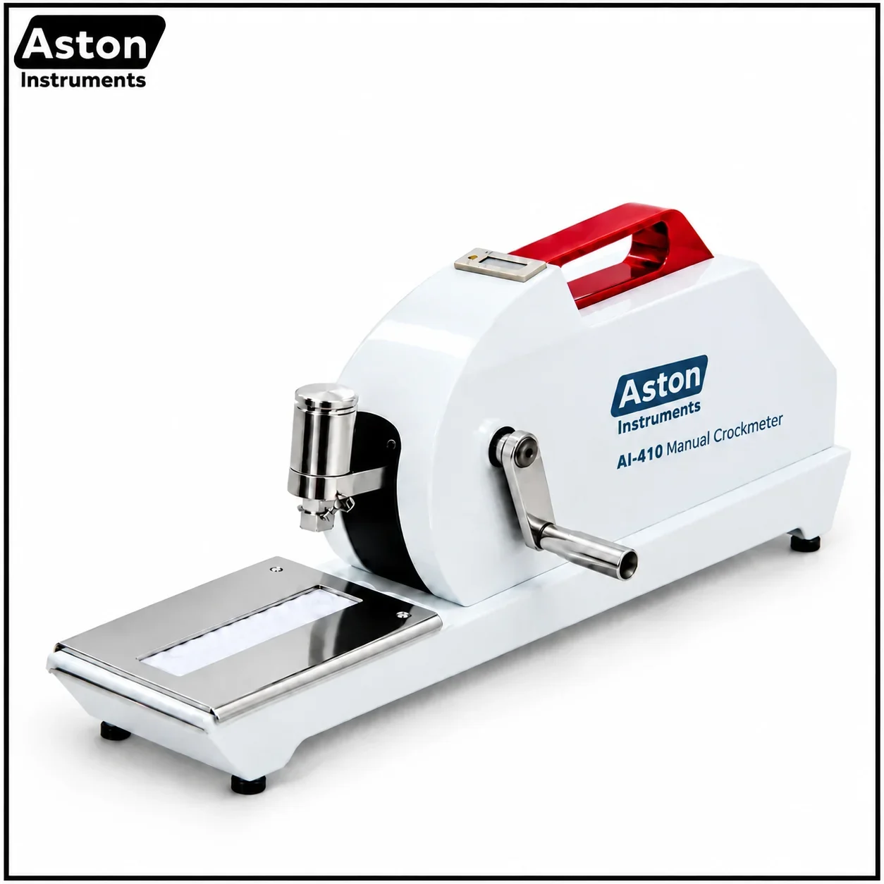 manual crockmeter ai-410 rubbing fastness tester